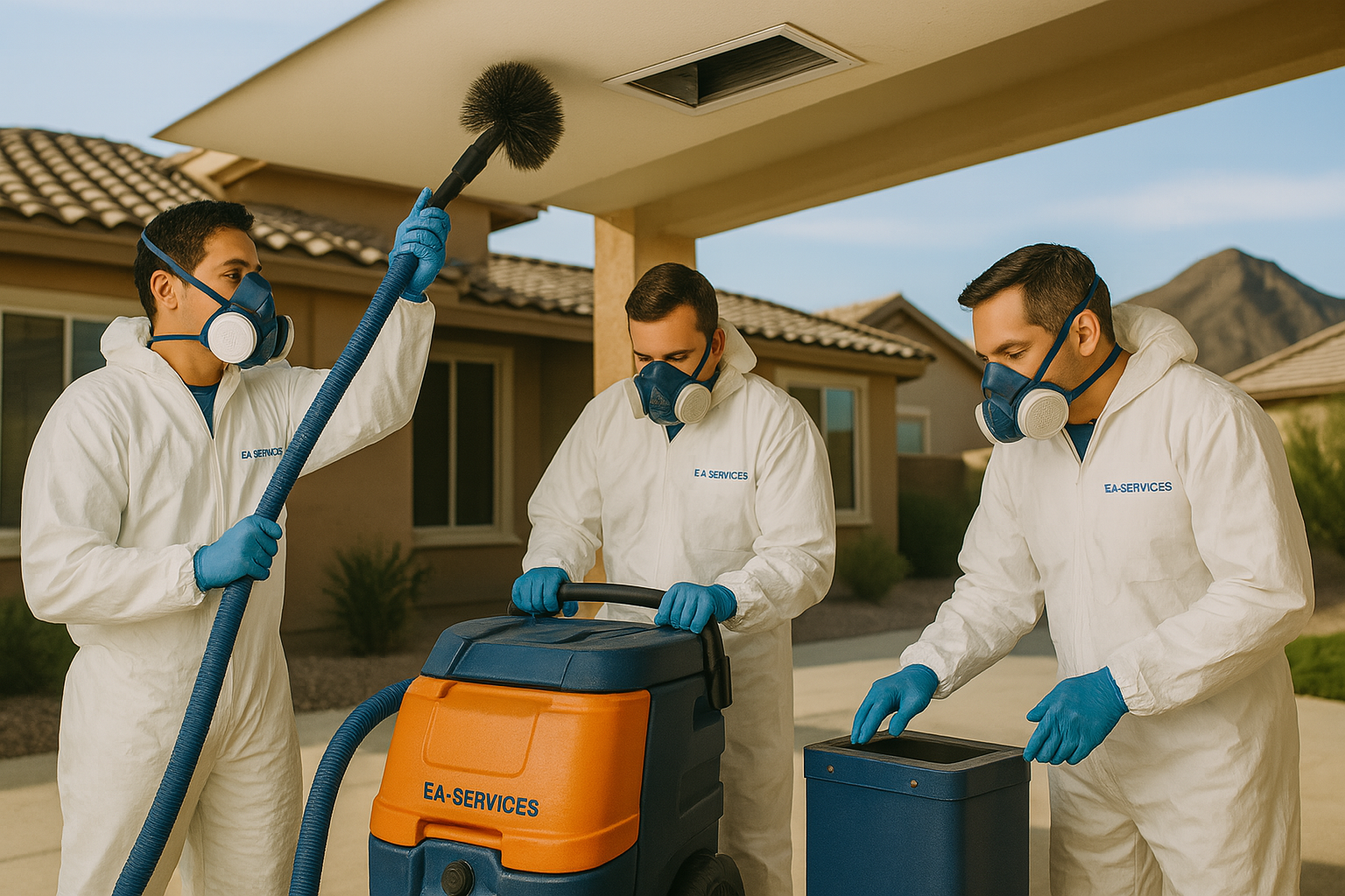 Professional air duct cleaning service in Tijeras, Arizona