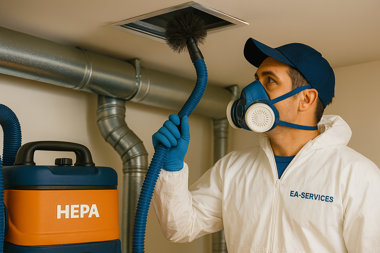 Professional air duct cleaning service in Tijeras